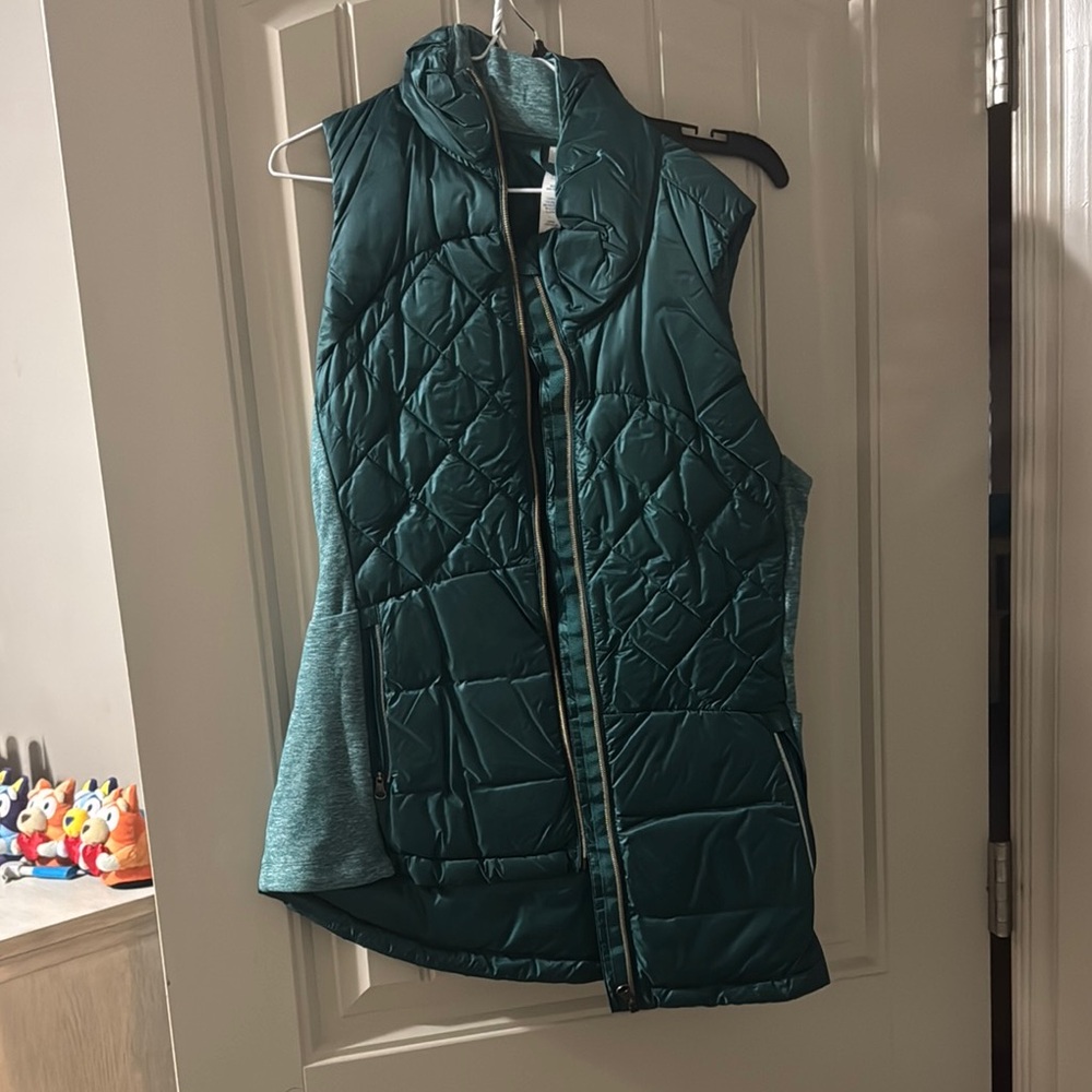 Lululemon Teal Quilted Puffer Vest